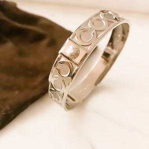 Silver Coach Bracelet, pristine condition